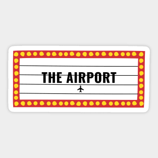 The Airport Sticker